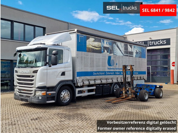 Curtainsider truck SCANIA G 410