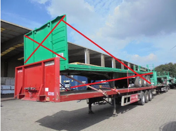 Dropside/ Flatbed semi-trailer FRUEHAUF