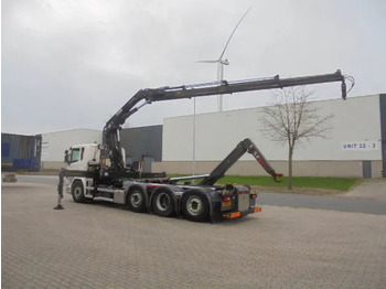 Hook lift truck, Crane truck Scania P370 8X2 HAAK + KRAAN NL TRUCK LOW KM: picture 3 Hook lift truck, Crane truck Scania P370 8X2 HAAK + KRAAN NL TRUCK LOW KM: picture 3