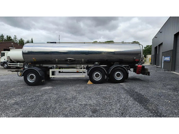 Tank trailer for transportation of milk ETA 17500 L INSULATED INOX TANK - 1 COMP: picture 5