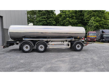 Tank trailer for transportation of milk ETA 17500 L INSULATED INOX TANK - 1 COMP: picture 4