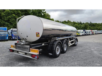 Tank trailer for transportation of milk ETA 17500 L INSULATED INOX TANK - 1 COMP: picture 2