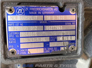 Gearbox for Truck DAF CF75 Euro 4-5: picture 5 Gearbox for Truck DAF CF75 Euro 4-5: picture 5