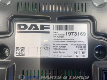 Dashboard for Truck DAF XF106 Instrumentenpaneel DAF 1958084: picture 3