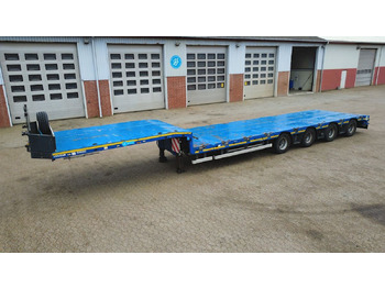Dropside/ Flatbed semi-trailer GOLDHOFER STN