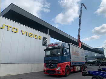 Curtainsider truck MERCEDES-BENZ Actros 2548