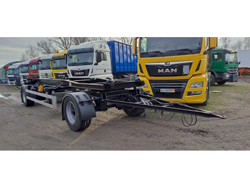 Roll-off/ Skip trailer Huffermann Przyczepa na wózku HAR 1870 do hakowca: picture 2