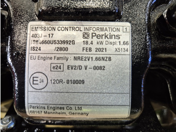 Engine for Construction machinery Perkins 403J-17 Engine (JCB Plant): picture 2 Engine for Construction machinery Perkins 403J-17 Engine (JCB Plant): picture 2