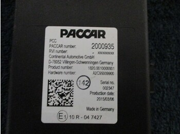 Electrical system for Truck DAF CF400 2000935 PCC REGELEENHEID EURO 6: picture 2