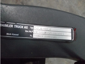 Front axle for Truck Mercedes-Benz A 960 331 26 01 F-7,5C22,5/739.528 K0952962 MP5 MODEL 2021: picture 5