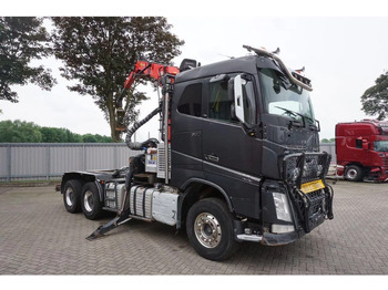Timber truck, Crane truck Volvo FH16-750 / ENGINE RUNNING / 6x4 / RETARDER / BIG AXLE / VEB+ / PALFINGER FD250 / EURO-6 / 2016: picture 4