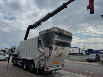 Garbage truck Scania P360 6x2, HIAB 188 E-3, SEMAT Evolupac: picture 4