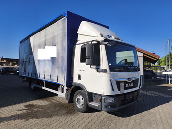 Curtainsider truck MAN TGL 7.190 4x2BL Edscha Gardine Euro 6 (12): picture 2 Curtainsider truck MAN TGL 7.190 4x2BL Edscha Gardine Euro 6 (12): picture 2