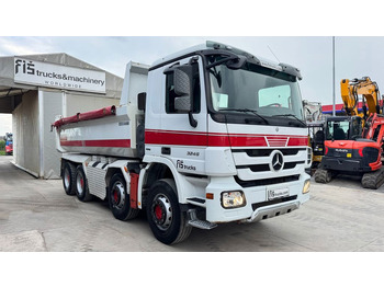 Tipper Mercedes-Benz Actros 3246 8X4 mulda tipper - retarder - hydr. back door: picture 4