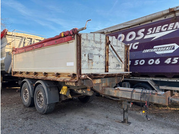 Tipper trailer Carnehl CTK/A Tandem/Rollplane/Alu Bordwände/SAF: picture 2