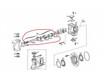 Front axle VALTRA