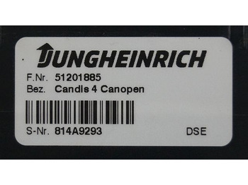Dashboard for Material handling equipment Jungheinrich 51201885 | Battery Hour indicator Candis 4 Can Open: picture 3