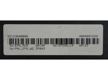 ECU for Material handling equipment Linde 52123608800 | Steering controller EPS-ACV0 24/36V50A F07146-Wagner sn. 302: picture 3