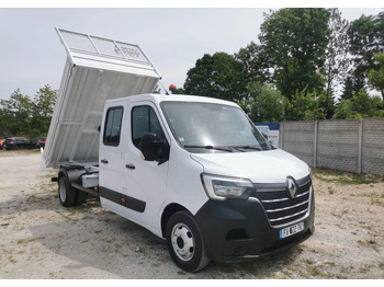Tipper van Renault Master 2.3dCi-130KM Brygadówka wywrotka 48.800km przebieg kiper doka Dubel klimatyzacja: picture 2