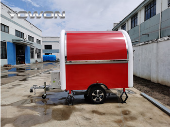 Vending trailer for transportation of food YOWON Fully customized food vending cart mobile street fast food trailer: picture 2