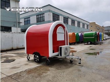 Vending trailer for transportation of food YOWON Fully customized food vending cart mobile street fast food trailer: picture 3