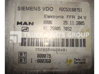 ECU for Truck MAN TGA, TGX, ECU, EDC control unit FFR, 81258057052, 81258057054, 8 control unit: picture 2