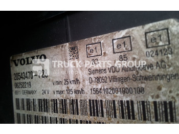 Dashboard for Truck VOLVO FH12, FH13, FM12, FM13, EURO3, EURO4 EURO5 emission instrument p dashboard: picture 5