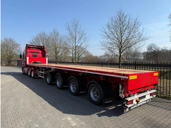 Dropside/ Flatbed semi-trailer Faymonville F-S44-1BBY Triple Extendable: picture 4