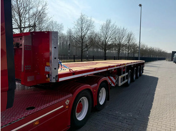 Dropside/ Flatbed semi-trailer Faymonville F-S44-1BBY Triple Extendable: picture 2
