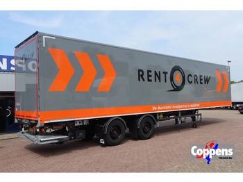 Closed box semi-trailer