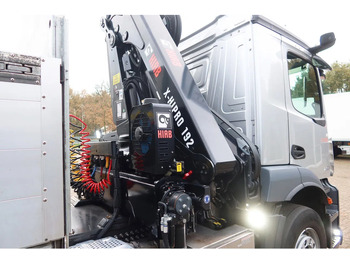 Tractor unit Mercedes-Benz Actros 2133 L Trekker + Hiab Kraan met City Trailer: OT-92-VD: picture 4