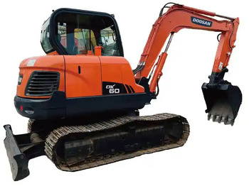 Crawler excavator Used doosan 6ton dx60 excavator on sale in stock: picture 2