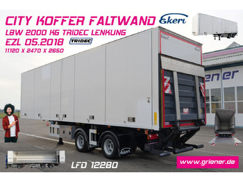 Closed box semi-trailer EKERI