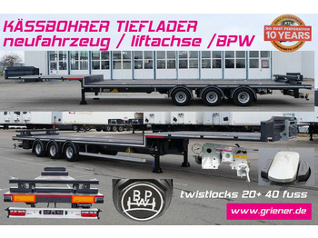 Low loader semi-trailer KÄSSBOHRER