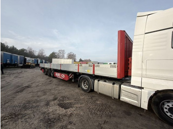 Dropside/ Flatbed semi-trailer KRONE SD