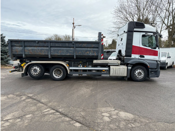 Hook lift truck Mercedes-Benz Actros 2542 Abrollkipper mit Container: picture 5