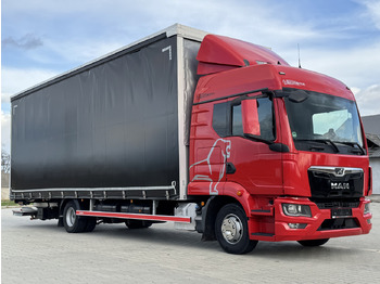Curtainsider truck MAN TGL 12.250