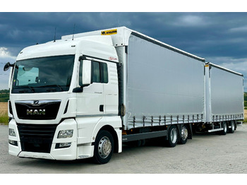 Curtainsider truck MAN TGX 26.460