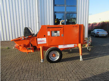 Stationary concrete pump PUTZMEISTER