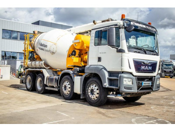 Concrete mixer truck MAN TGS 32.400BB+LIEBHERR 8M³+BAND/TAPIS 16m: picture 4