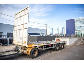 Dropside/ Flatbed trailer TROUILLET