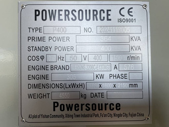Generator set Perkins 2206C-E13TAG2 - 400 kVA Generator - DPX-19812: picture 5