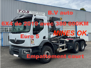 Hook lift truck RENAULT Premium Lander