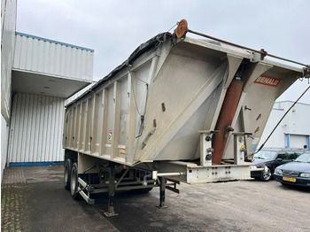 Tipper semi-trailer Benalu 2 Axle , 8 Tyres , Alu Tipper , Spring Suspension , Drum Brakes: picture 3