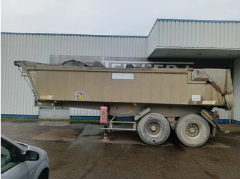 Tipper semi-trailer Benalu 2 Axle Alu Tipper , Spring Suspension , Drum Brakes: picture 2