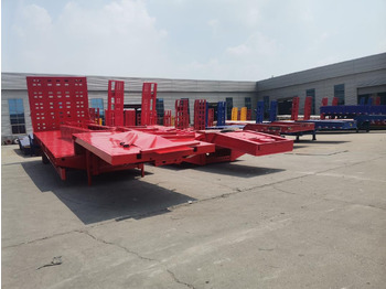 Low loader semi-trailer ZHICHENG Semni Flat Bed Low Bed Floater with 3 Axles 4 Axles New or Used 12M 13.75M In High Quality: picture 4 Low loader semi-trailer ZHICHENG Semni Flat Bed Low Bed Floater with 3 Axles 4 Axles New or Used 12M 13.75M In High Quality: picture 4