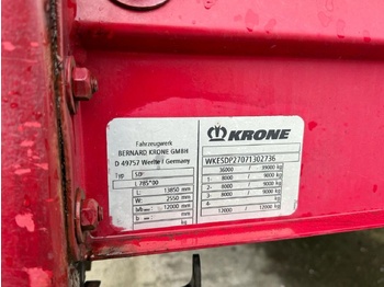 Curtainsider semi-trailer Krone BPW ECO PLUS MEGA - Hidraulic Upper Cover Lift: picture 2