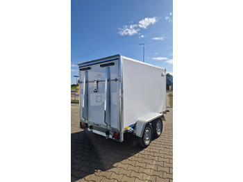 Closed box trailer Nowa Przyczepa Furgon Kontener transportowy ABS 250 z rampą: picture 2
