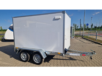 Closed box trailer Nowa Przyczepa Furgon Kontener transportowy ABS 250 z rampą: picture 3