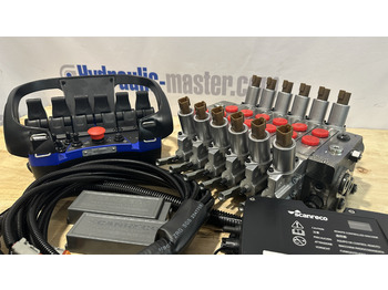 Forestry equipment Proportional Valve Walvoil DPX100 with Control Scanreco RC400 and JP Joysticks Danfoss for Parker, Nordhyraulic, Fassi, Hiab: picture 2